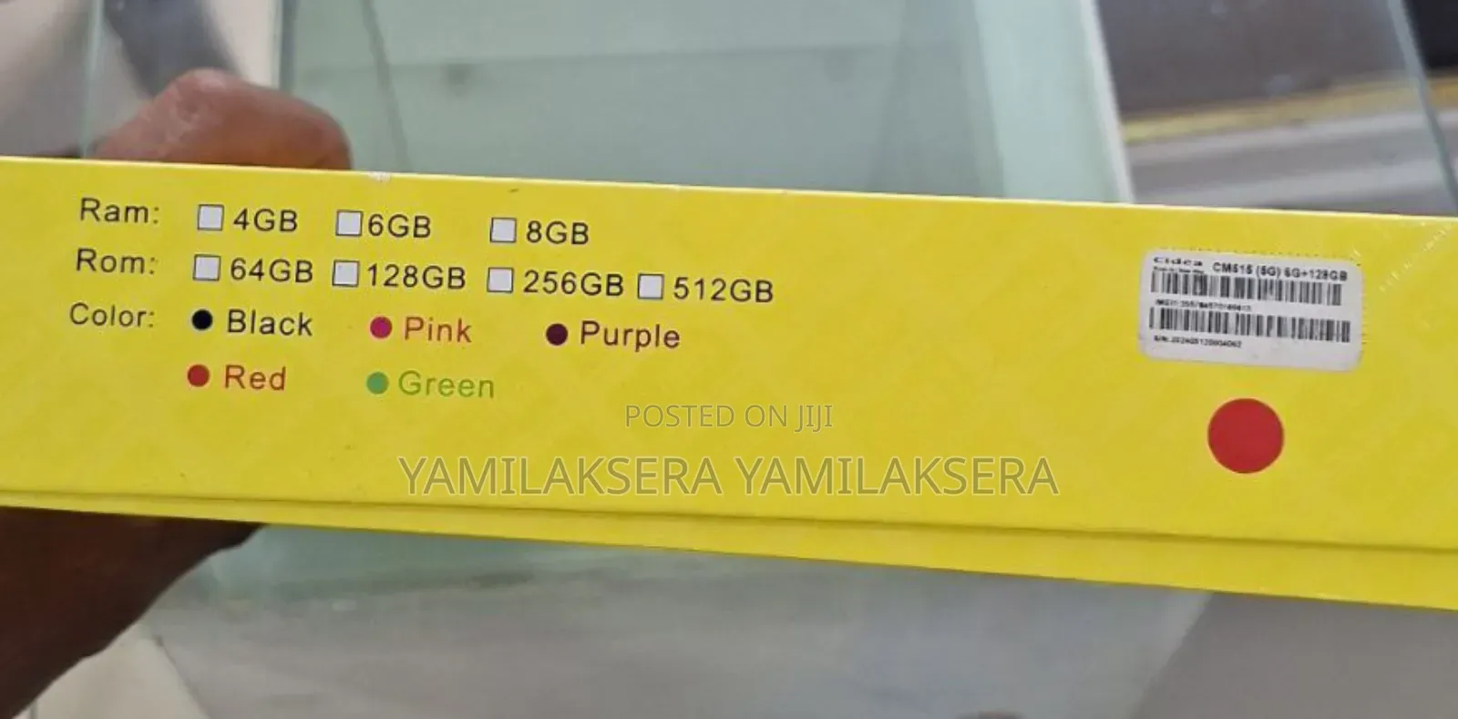 New C idea CM8500 Plus 128 GB Black