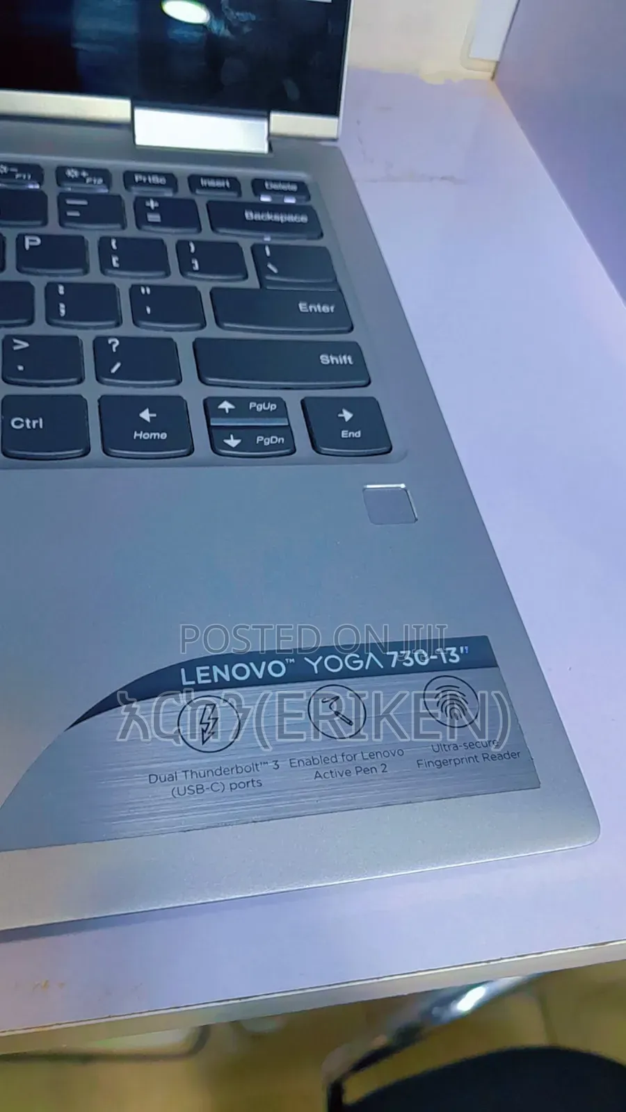 New Laptop Lenovo Yoga 730 8GB Intel Core I5 SSD 256GB