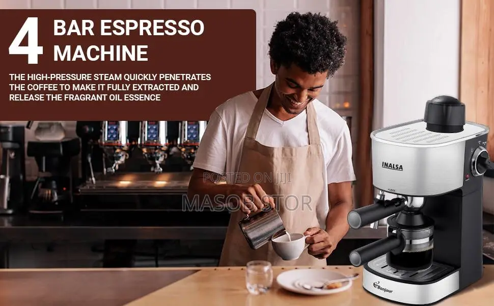Sanford Espresso Coffee Maker/ ዘመናዊ ብና ማፊያ
