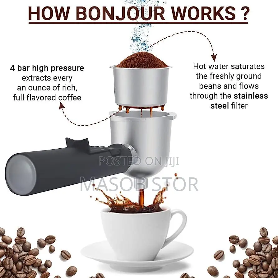 Sanford Espresso Coffee Maker/ ዘመናዊ ብና ማፊያ