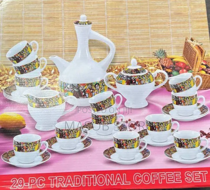 Saba Coffee Set / ሳባ ሲኒ ሴት (29 Pc Set)