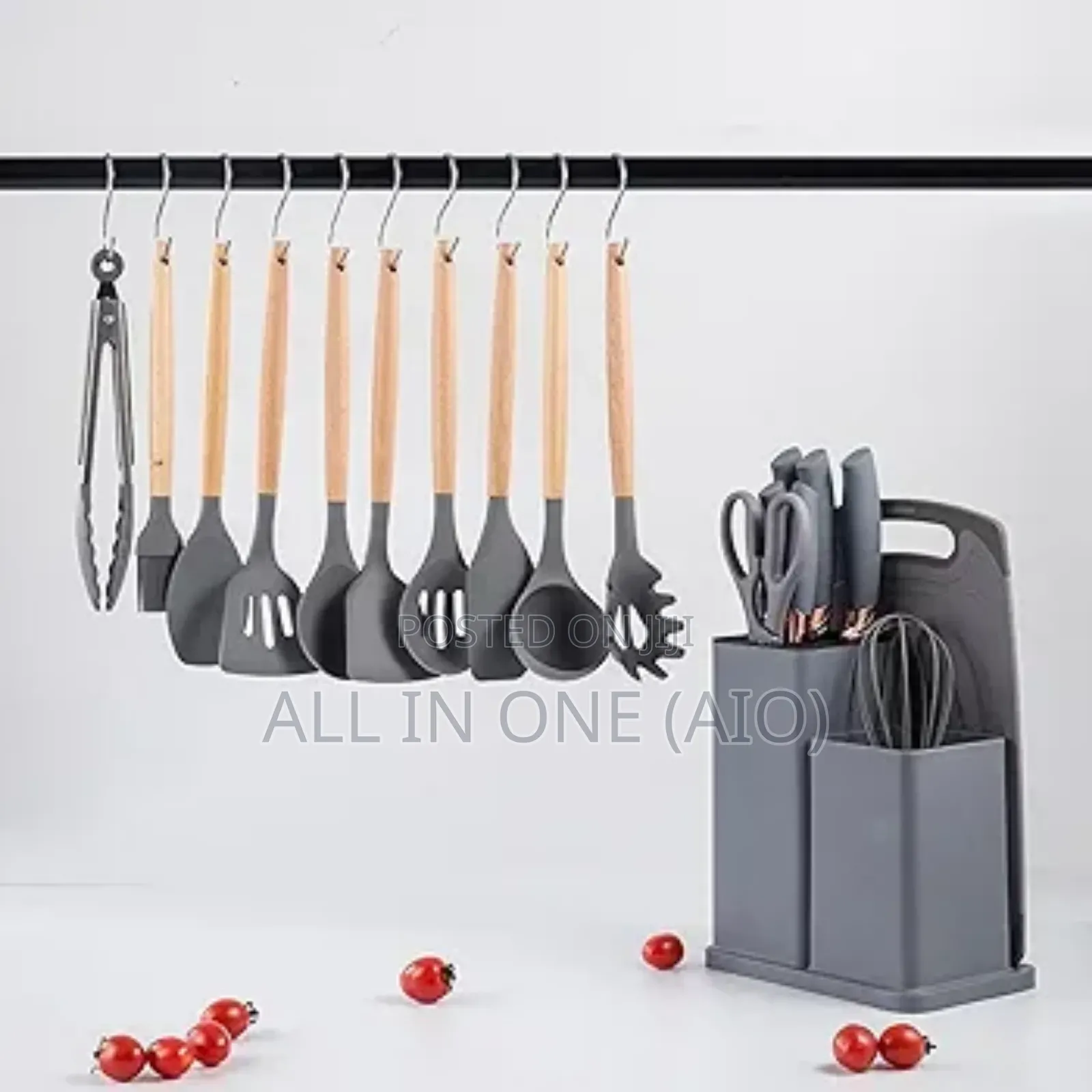19pcs Silicone Kitchen Utensil Set