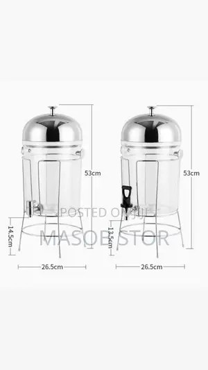 Juice and Beverage Dispenser /የጁስና መሰል ፈሳሽ መጠጦች ማቅረቢያ