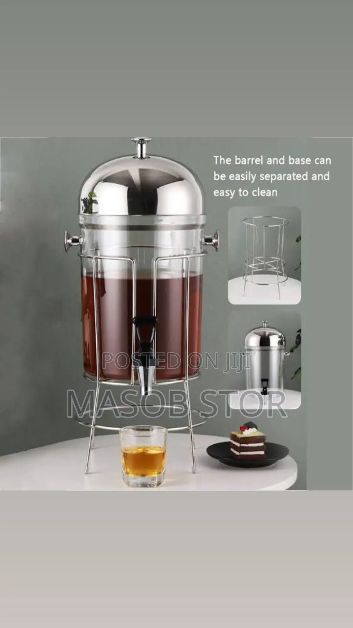 Juice and Beverage Dispenser /የጁስና መሰል ፈሳሽ መጠጦች ማቅረቢያ