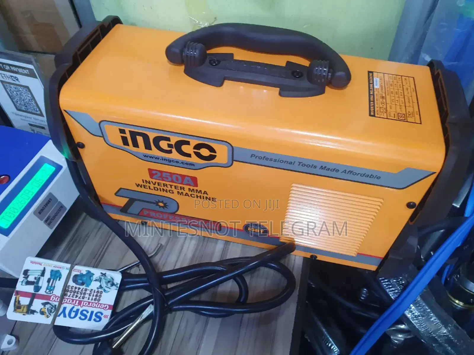 Ingco Welding Machine በየጃ ማሽን