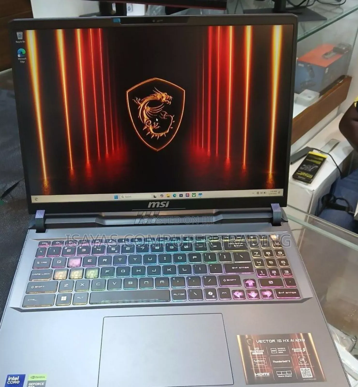 New Laptop MSI 16GB Intel Core Ultra 7 SSD 1T