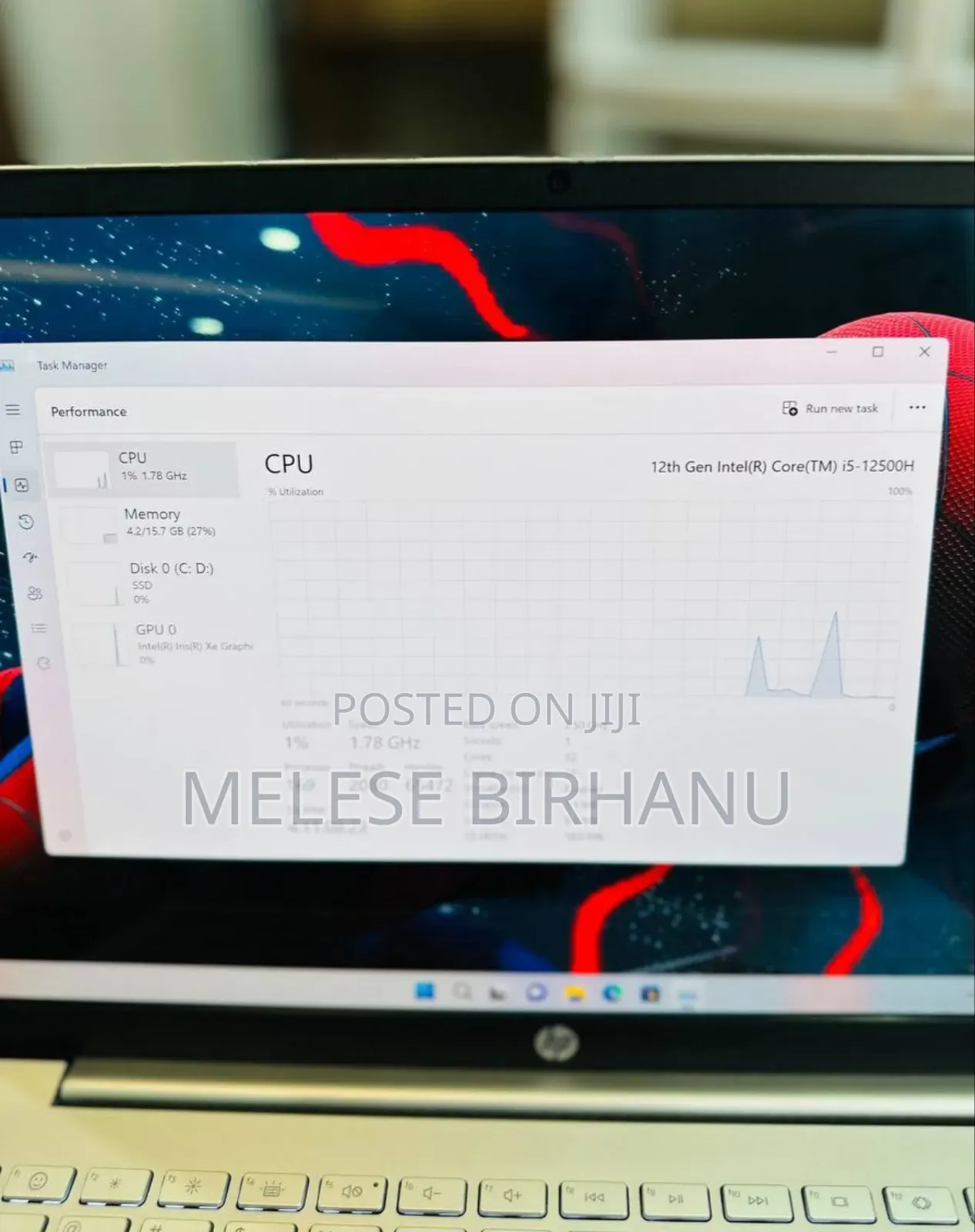 New Laptop HP 16GB Intel Core I5 SSD 512GB