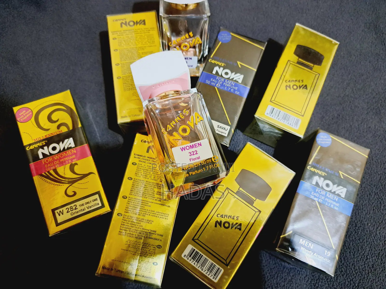 Orginal Nova Perfume : Myway, J'adore, Dolce Gabbana, Alien,