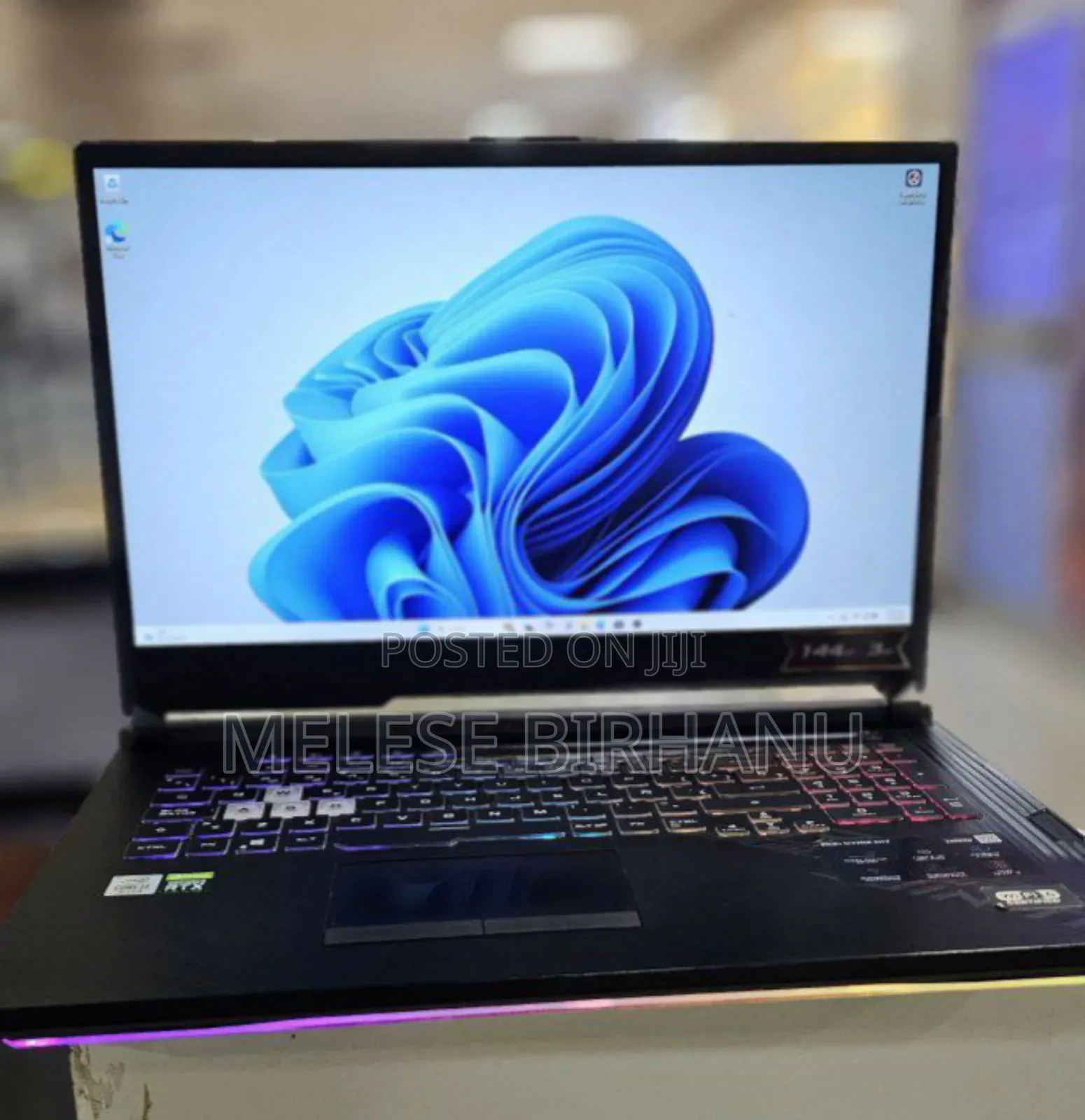 New Laptop Asus ROG Strix G17 32GB Intel Core I7 SSD 1T