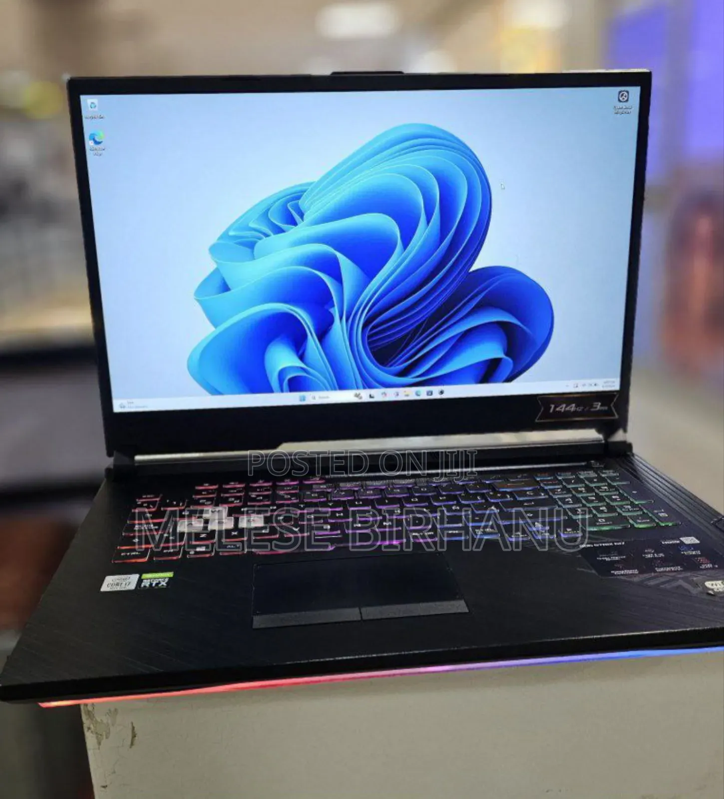 New Laptop Asus ROG Strix G17 32GB Intel Core I7 SSD 1T