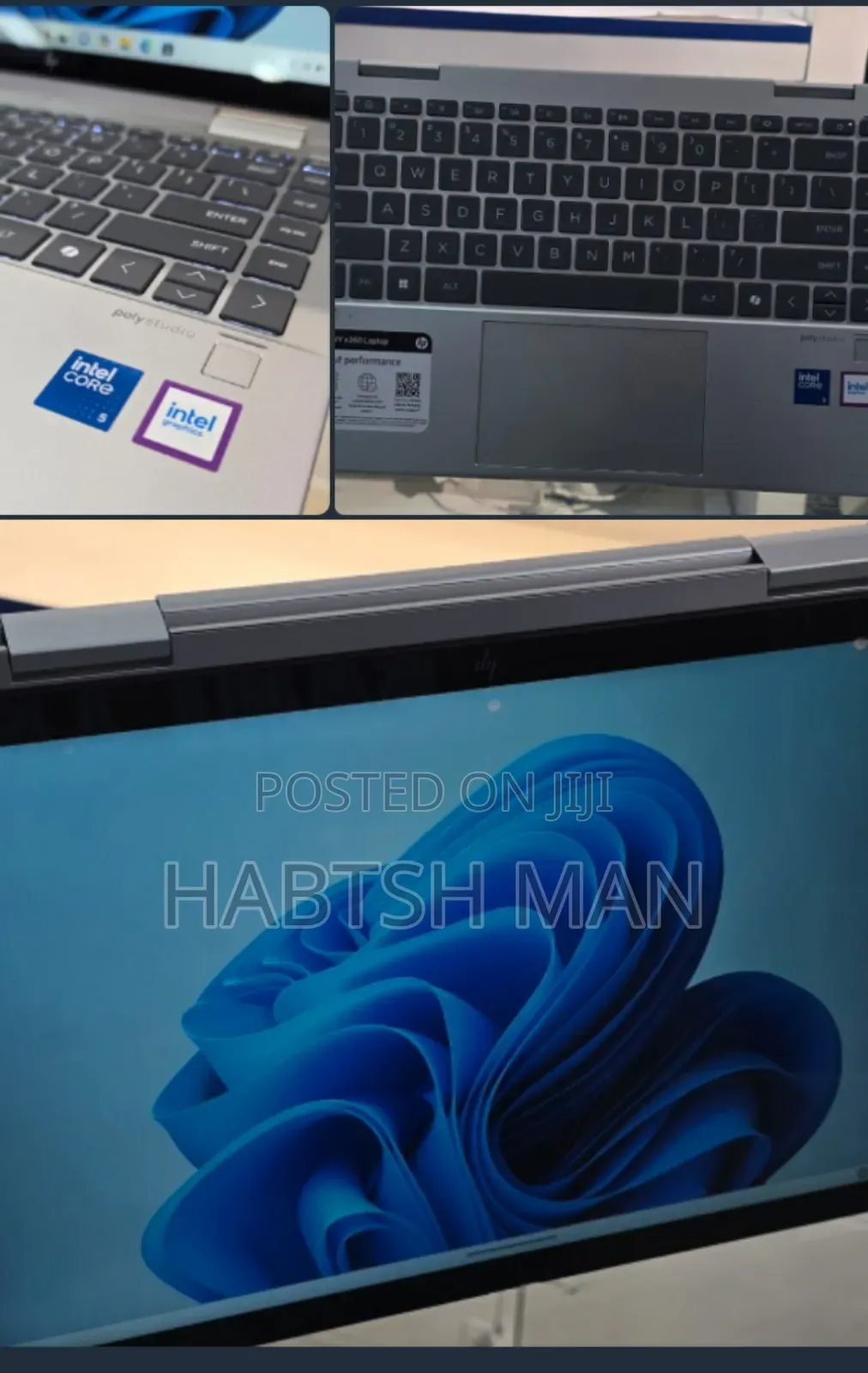 New Laptop HP Envy X360 8GB Intel Core Ultra 5 SSD 1T