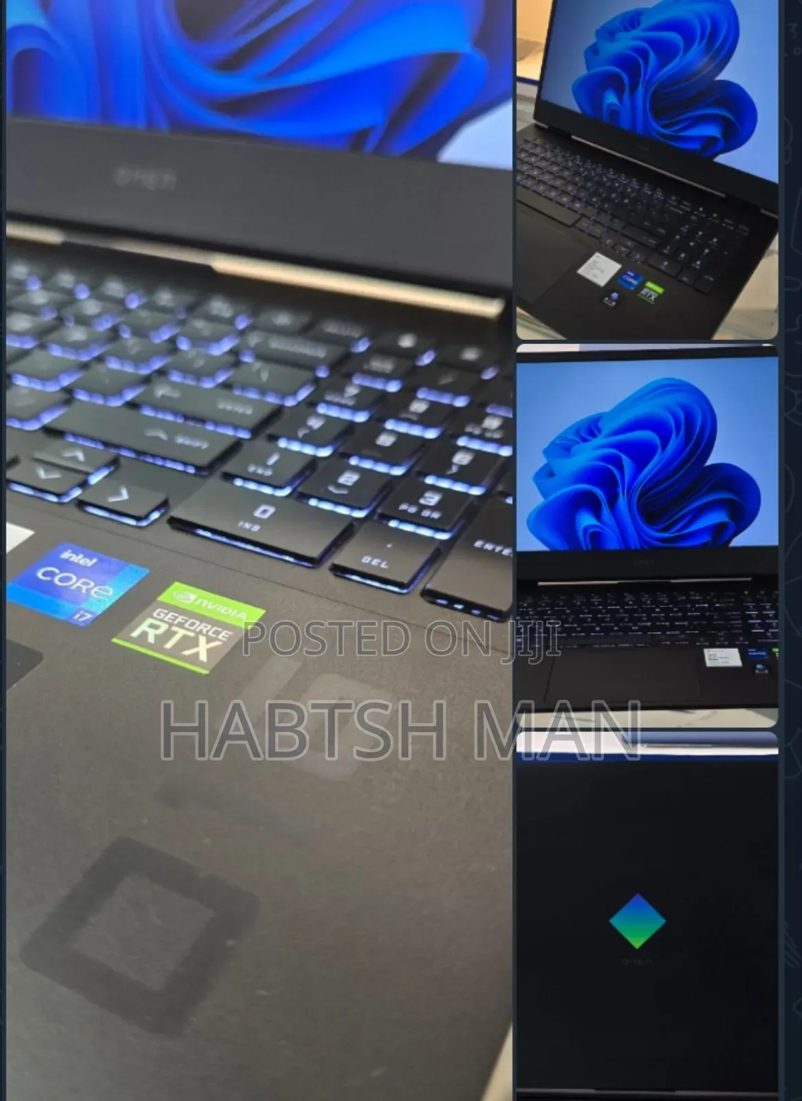 New Laptop HP Omen 16 16GB Intel Core I7 SSD 512GB