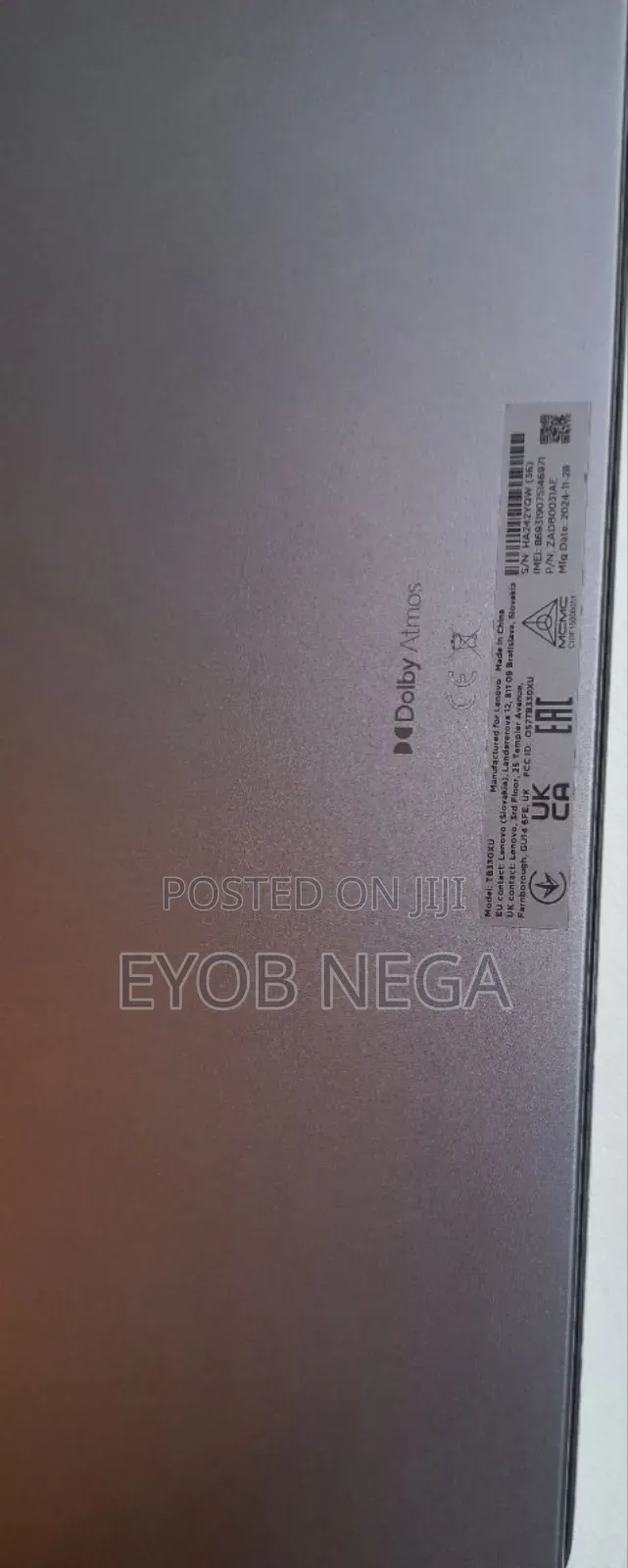 New Lenovo Tab M11 128 GB Black