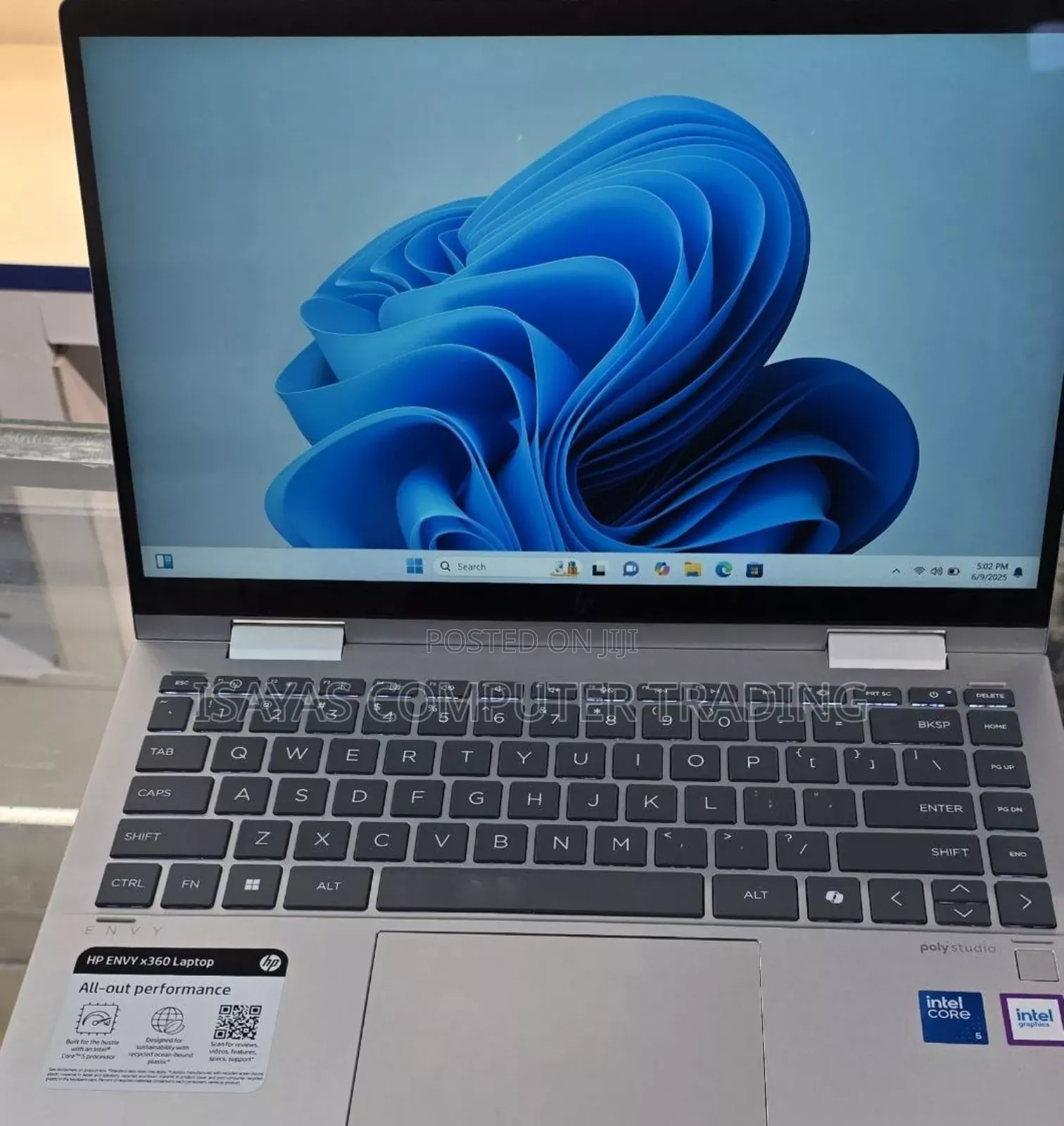 New Laptop HP Envy X360 16GB Intel Core I7 SSD 1T