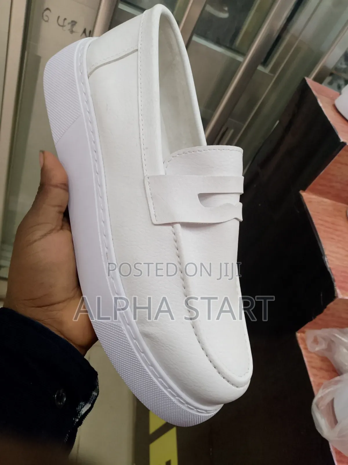 Chekich Flat Lather White Shoes for You Made in Turkey