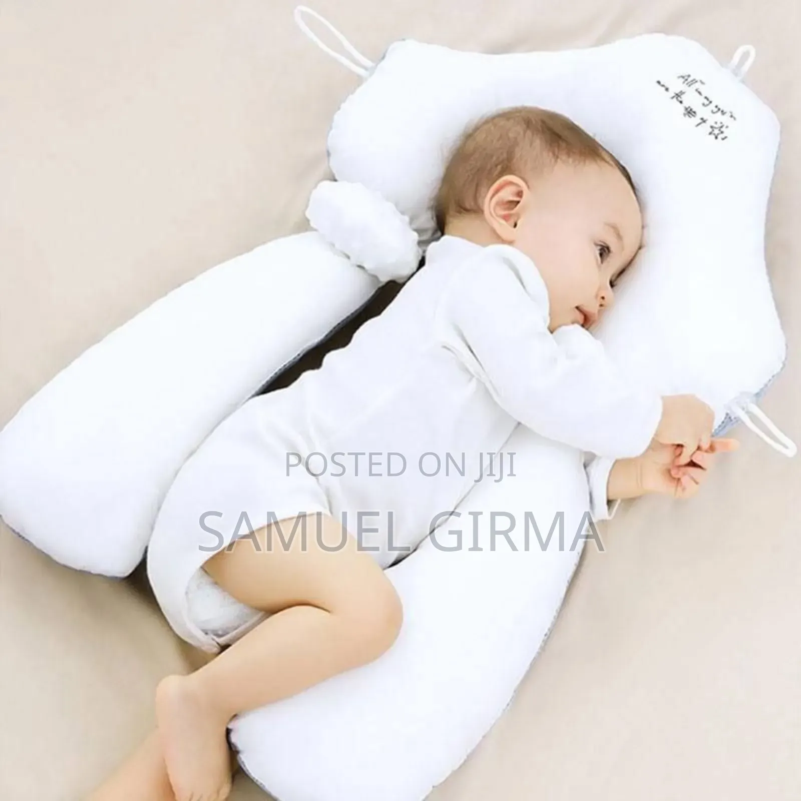 Baby Head Shaping Pillow With Body Positioner Cloud Shaped