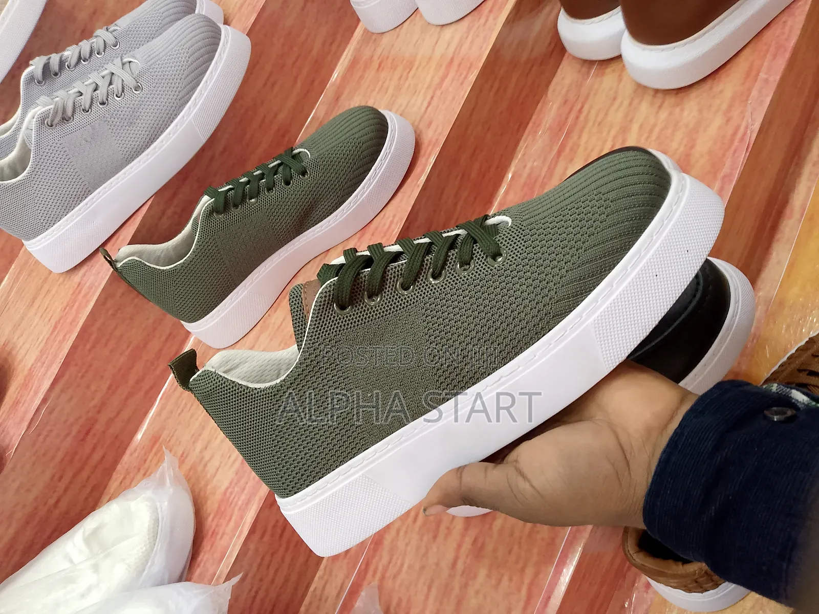 Chekich Green Flat High Master Quality Sneakers for You