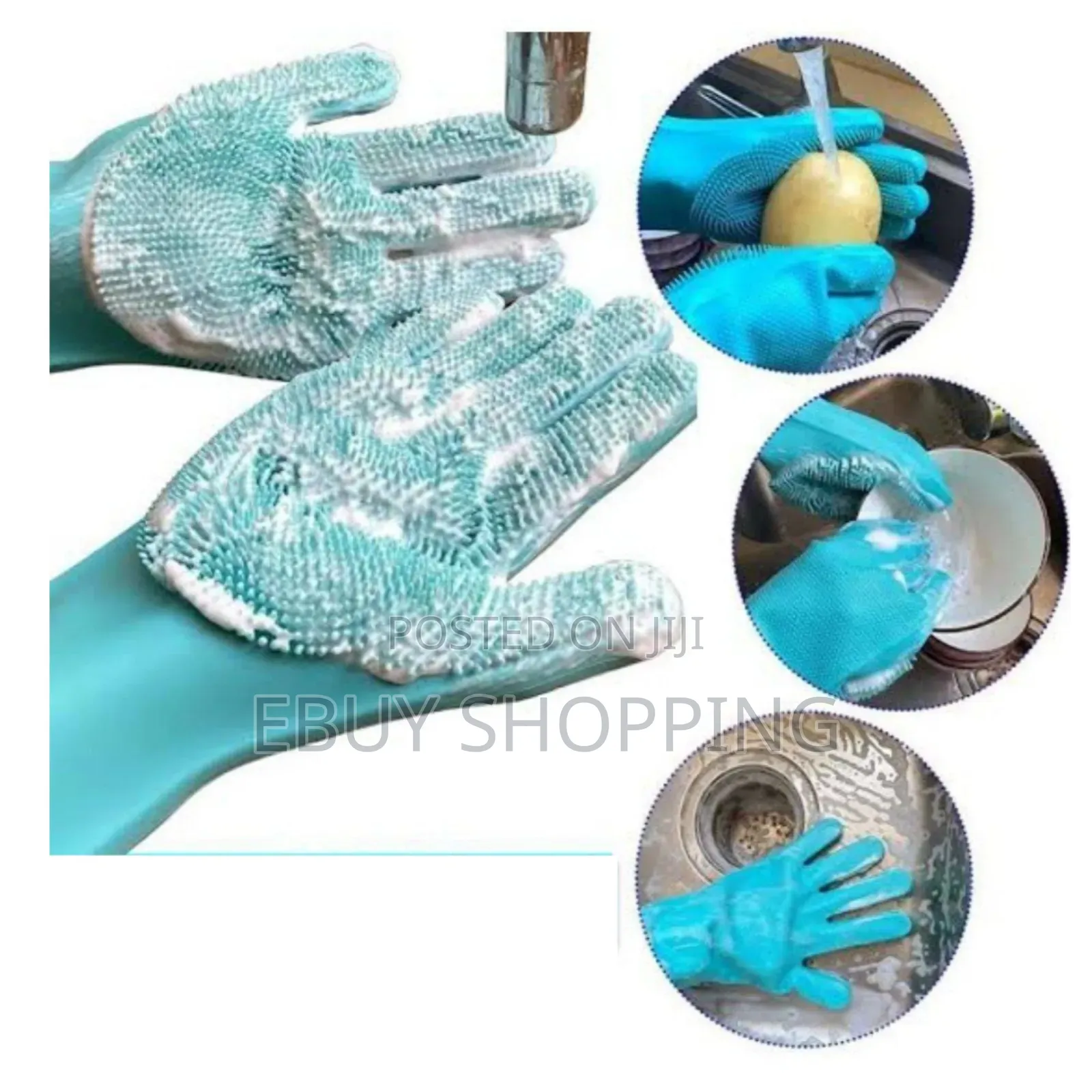 Durable Silicone Cleaning Gloves – Safe Comfortable!