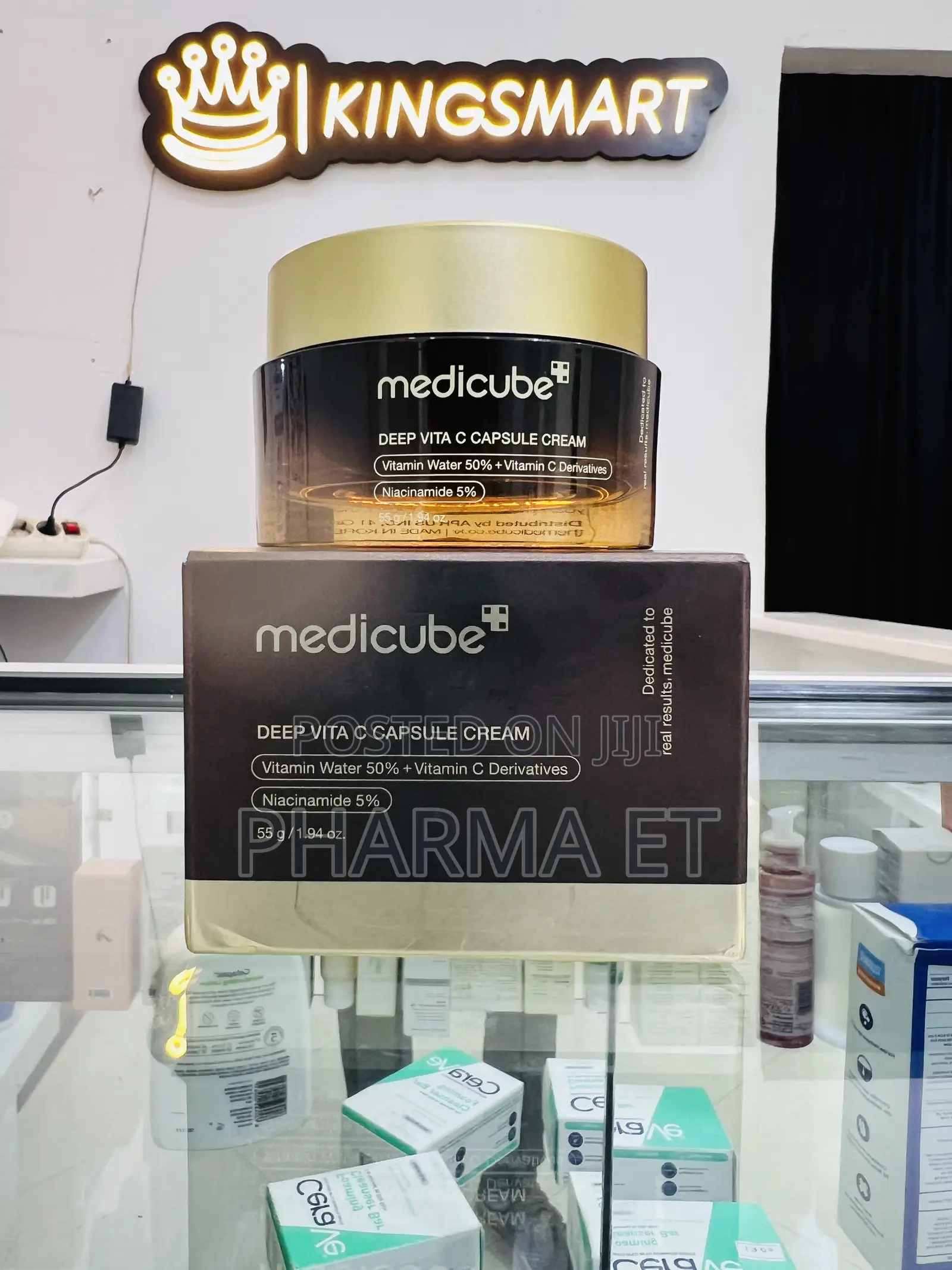 Vitamin Water 50% + Vitamin C Derivatives Capsule Cream