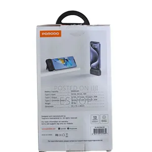 **Never Run Out of Battery – Porodo Mini Power Bank**