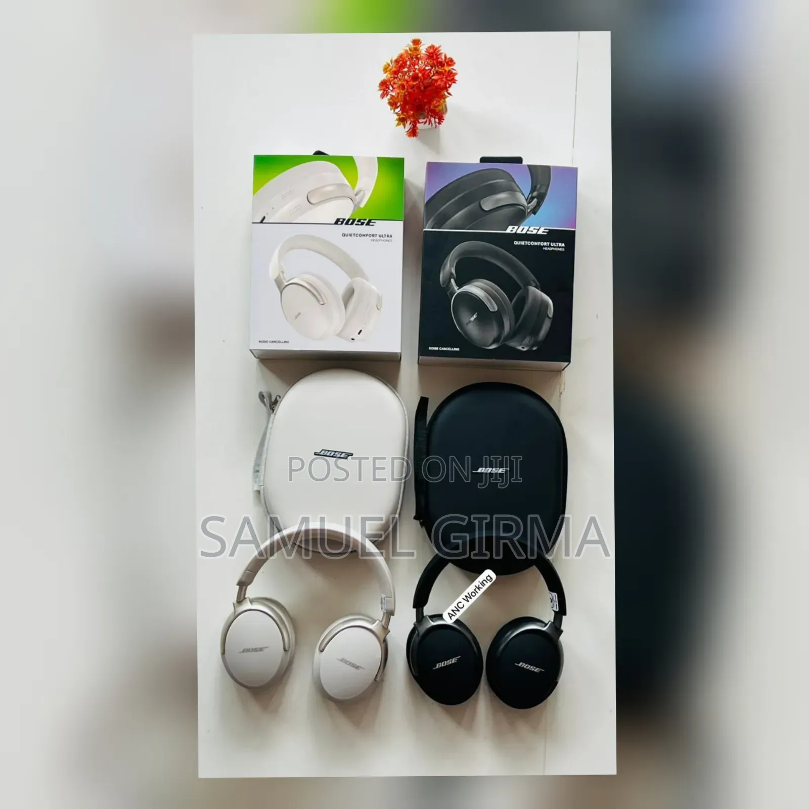 Available Colours
Black 
White Headset