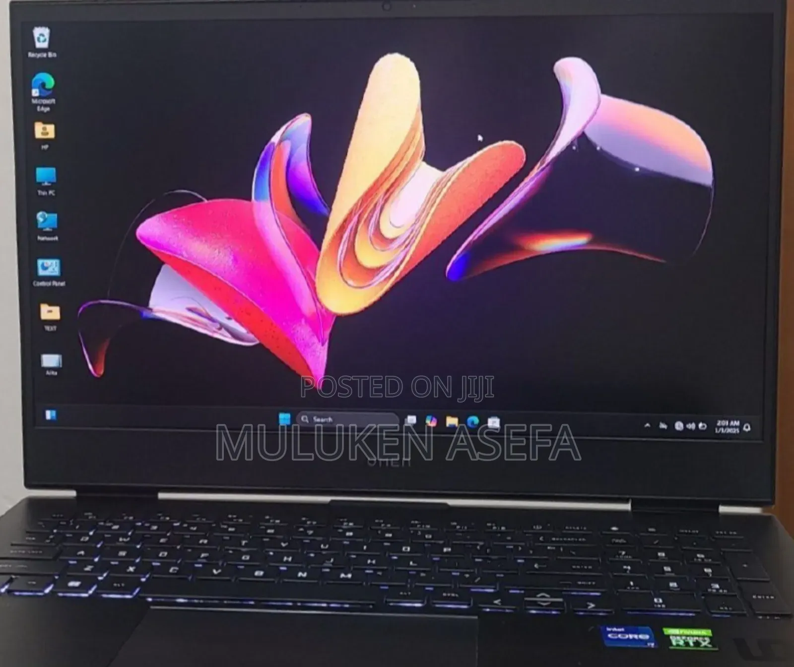 New Laptop HP Omen 16 16GB Intel Core I7 SSD 512GB