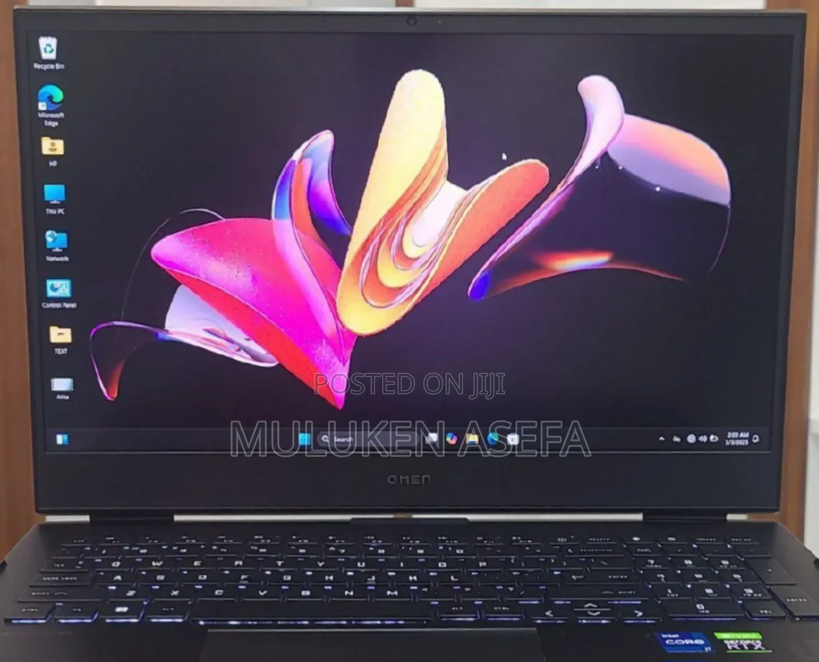 New Laptop HP Omen 16 16GB Intel Core I7 SSD 512GB