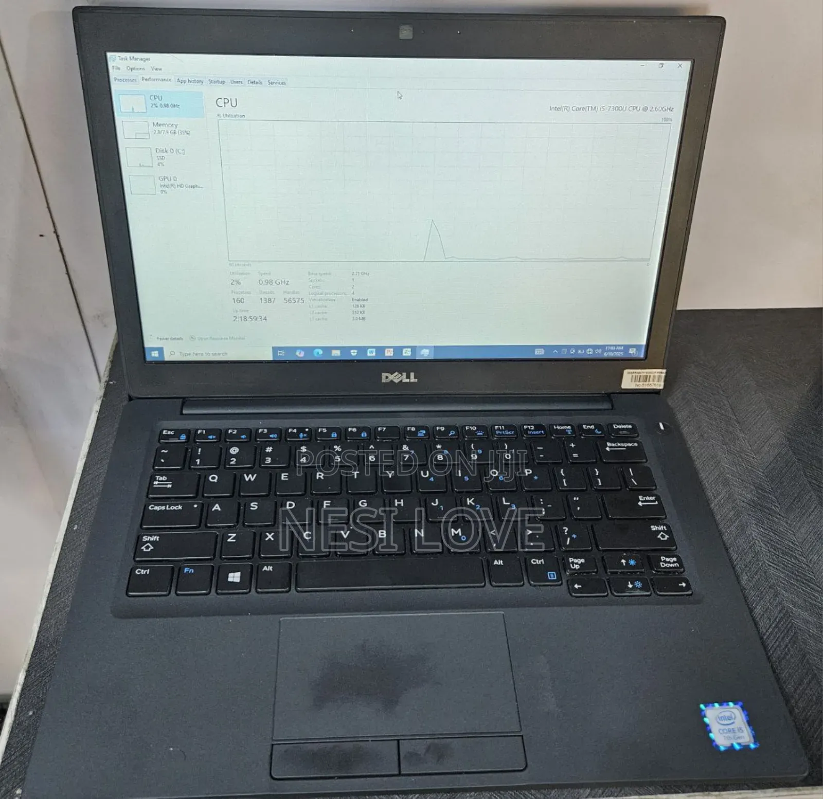 New Laptop Dell Latitude 7280 8GB Intel Core I5 SSD 256GB