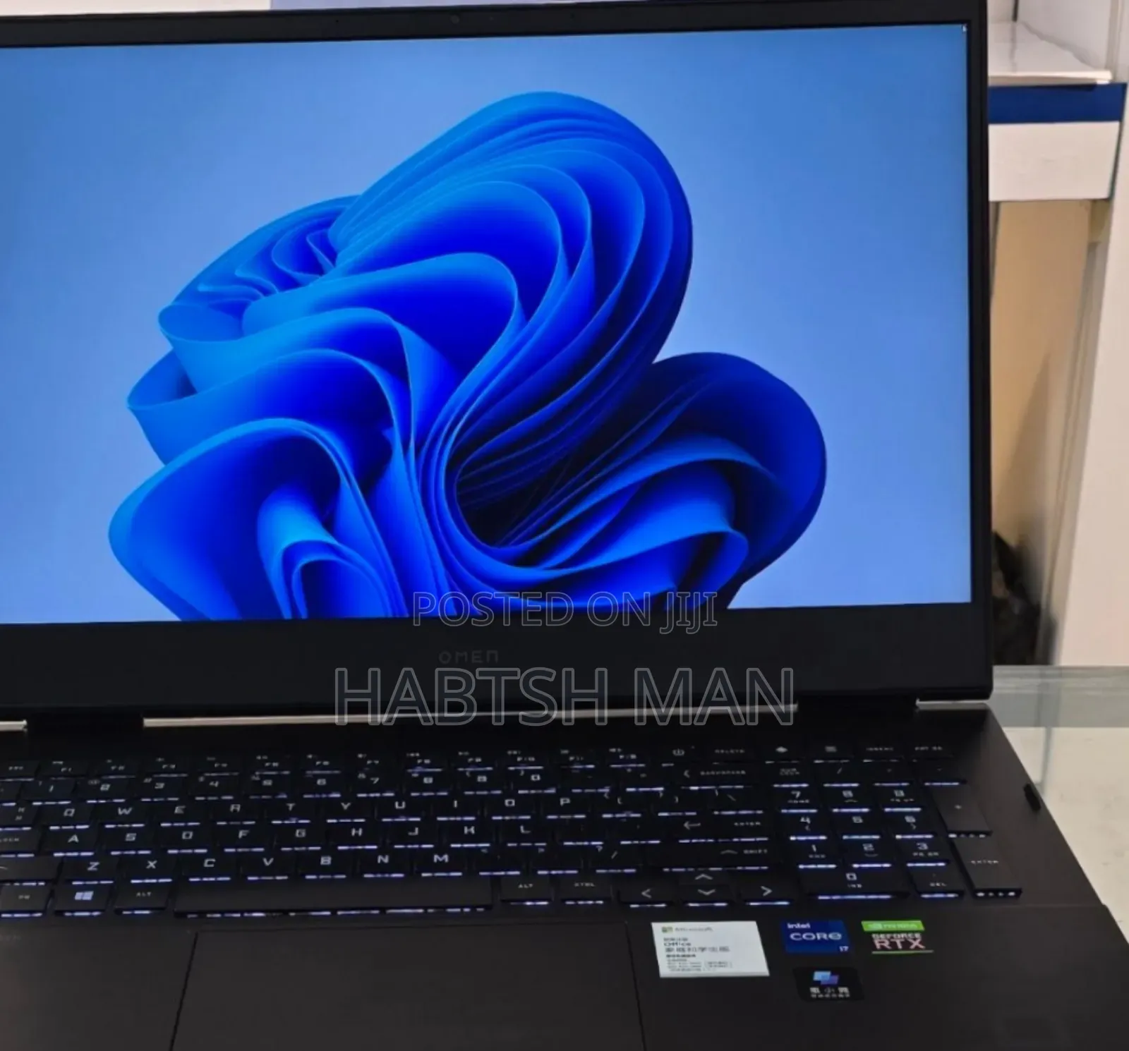 New Laptop HP Omen 16 16GB Intel Core i7 SSD 512GB