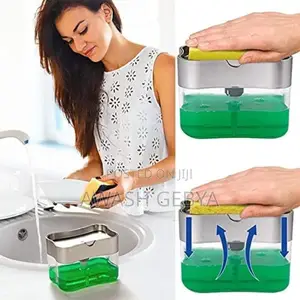 Photo - Soap Pump Dispenser With Sponge