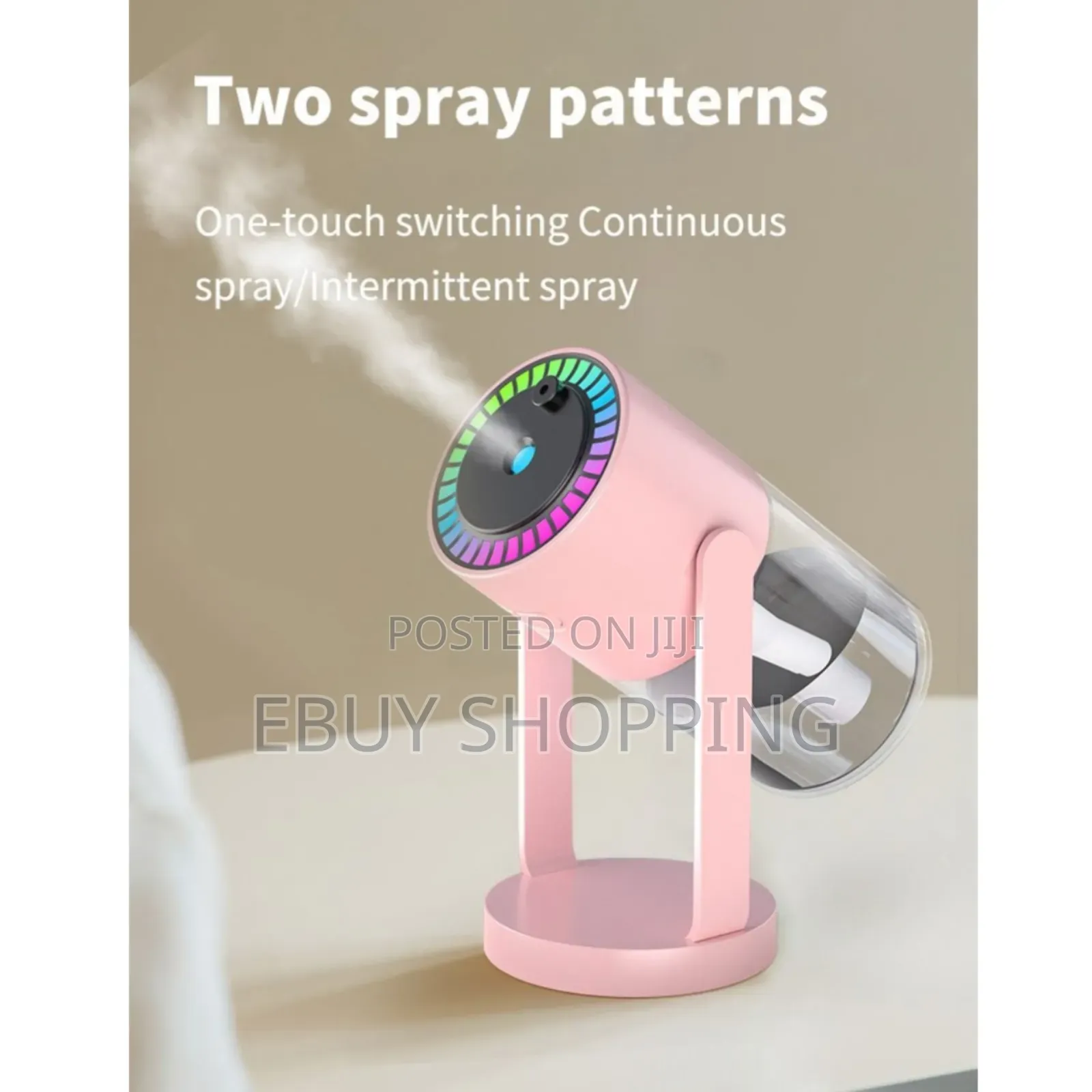 **5v Usb Humidifier – 280ml Capacity, Perfect for Bedroom**