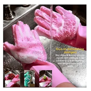Multi-Purpose Silicone Gloves – Perfect for Home Car Wash