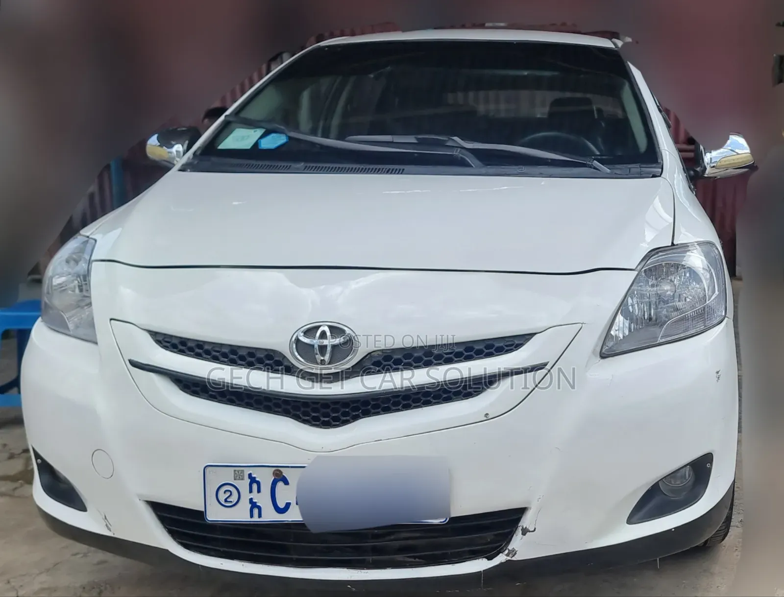 Toyota Yaris 2007 White