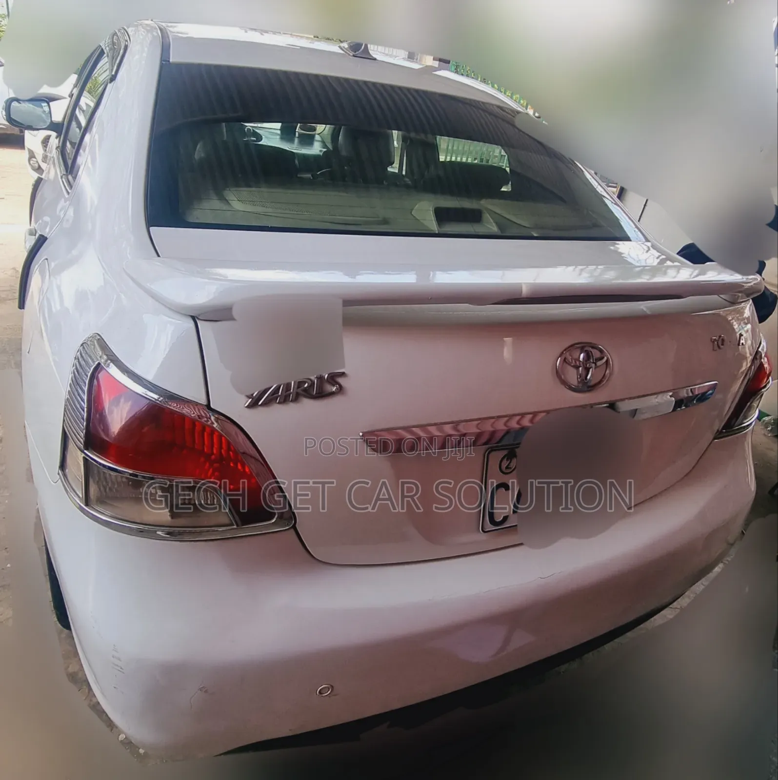 Toyota Yaris 2007 White