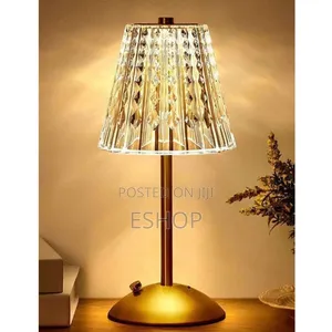 Photo - Crystal Nightstand Lamp – Soft Lighting for Better Sleep