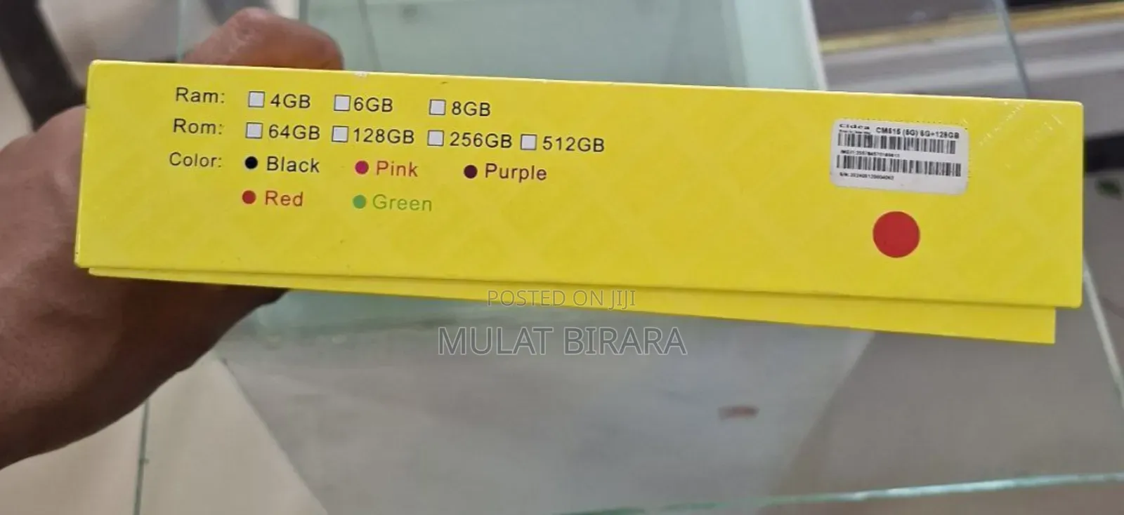 New C idea CM8800 Plus 128 GB Blue