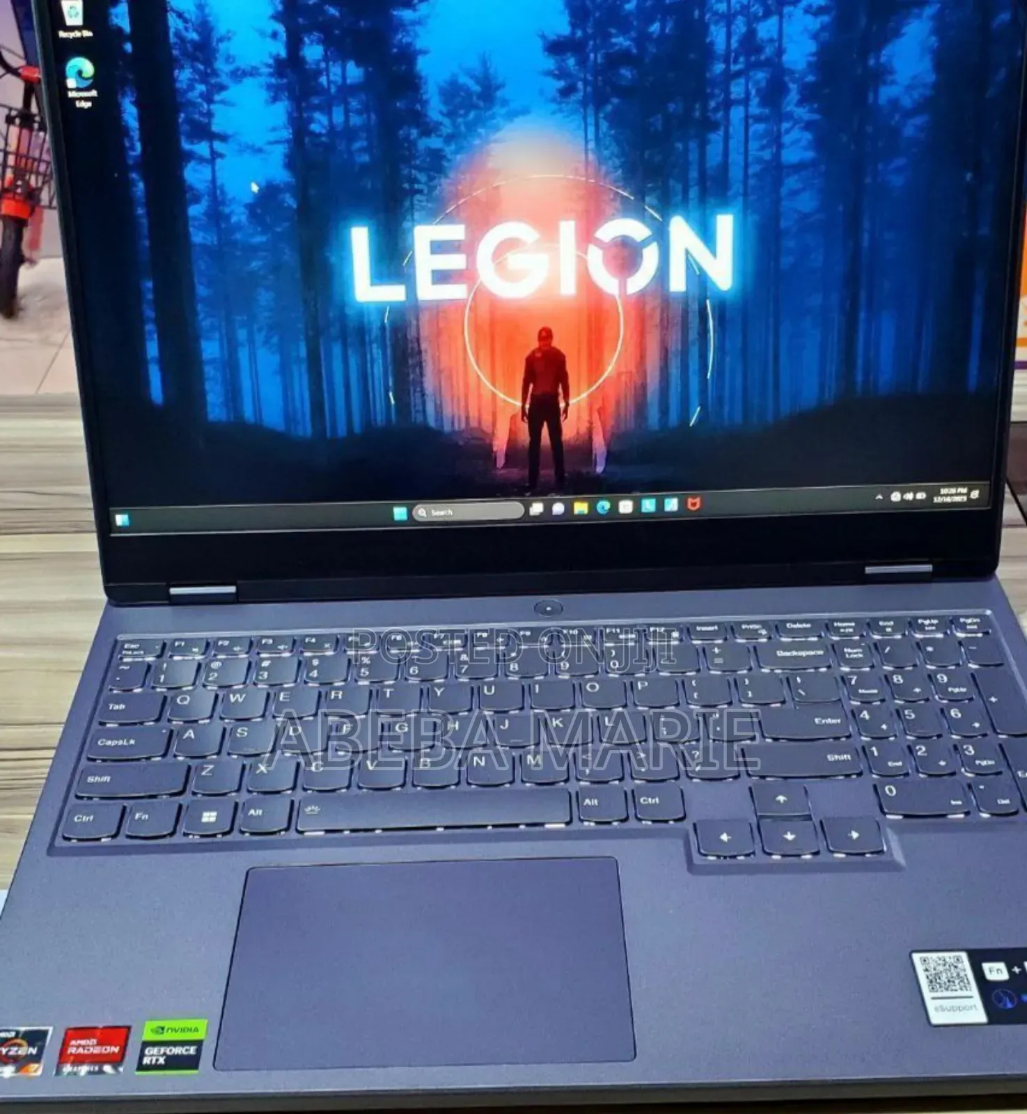 New Laptop Lenovo Legion 5 16GB AMD Ryzen 7 SSD 1T