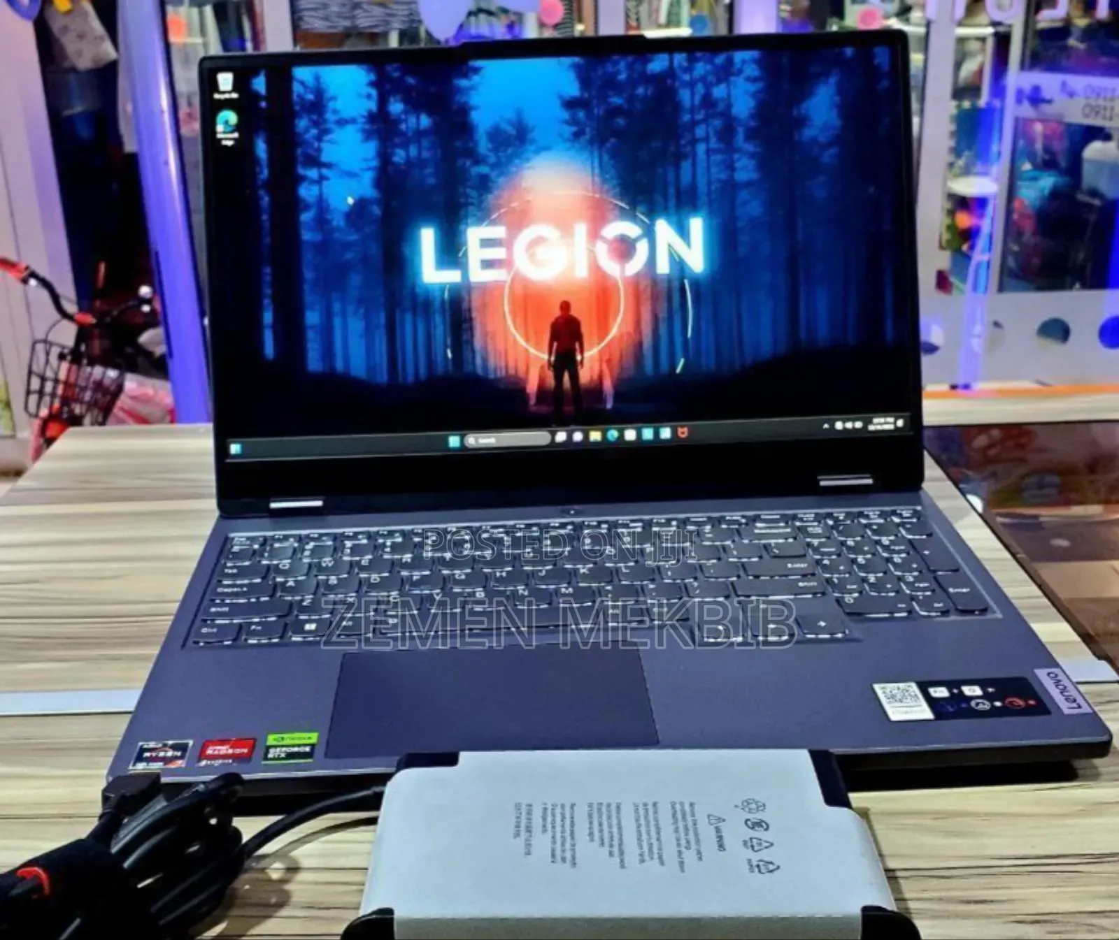 New Laptop Lenovo Legion 5 16GB AMD Ryzen 7 SSD 1T