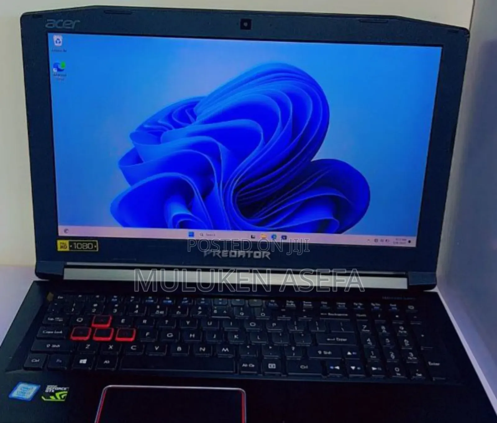 New Laptop Acer Predator Helios 300 16GB Intel Core I7 SSD 1T