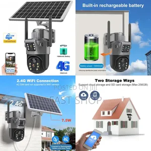 Photo - 4g Sim Card Solar Battery Camera