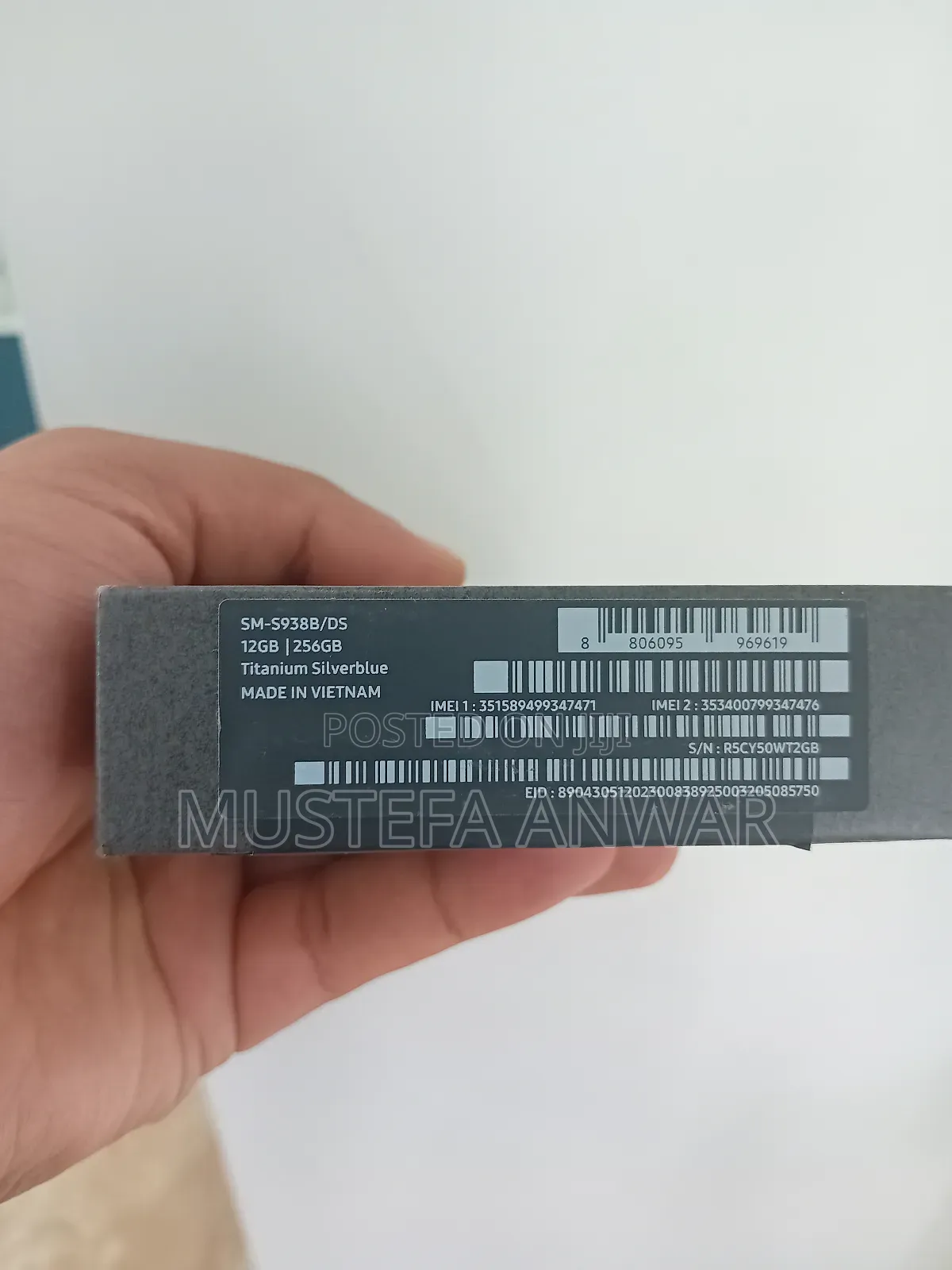 New Samsung Galaxy S25 Ultra 256 GB