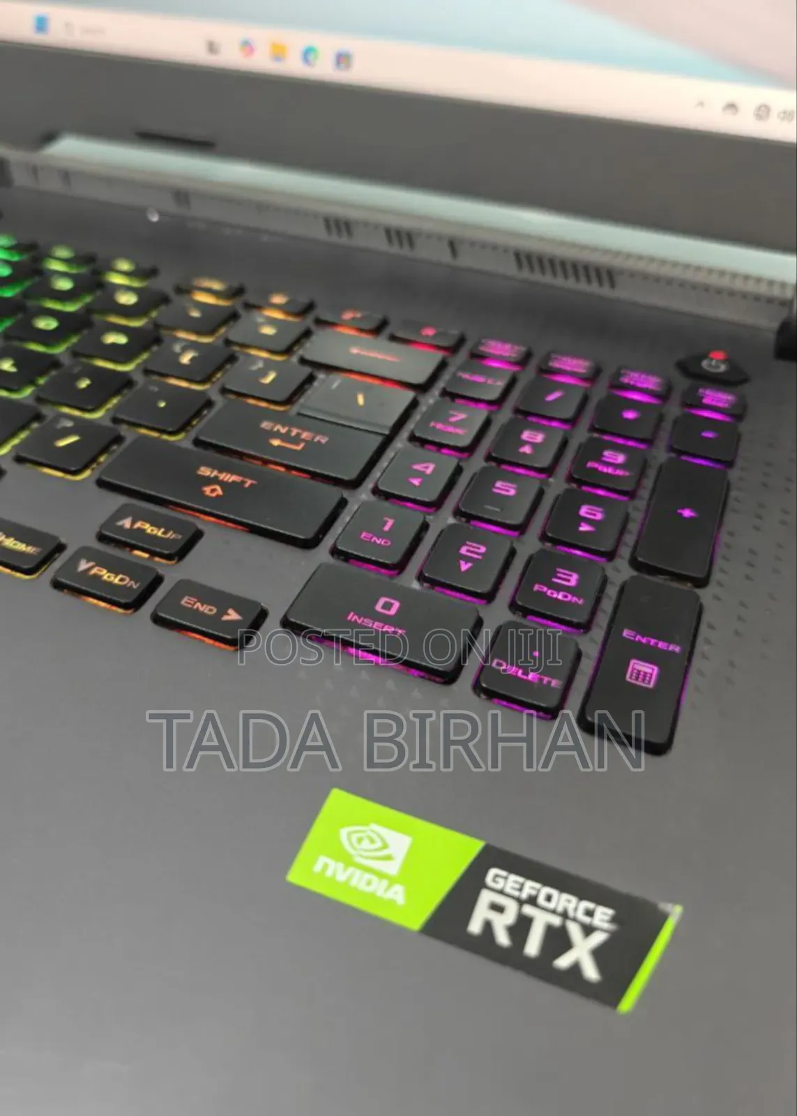 New Laptop Asus ROG Strix G15 16GB Intel Core I9 SSD 1T