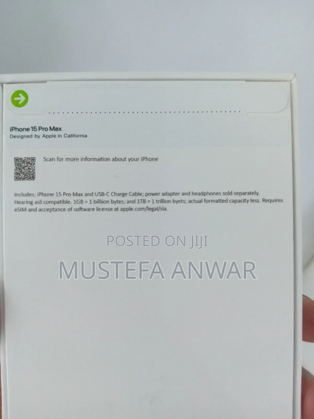 New Apple iPhone 15 Pro Max 256 GB