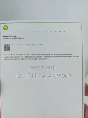 Photo - New Apple iPhone 15 Pro Max 256 GB