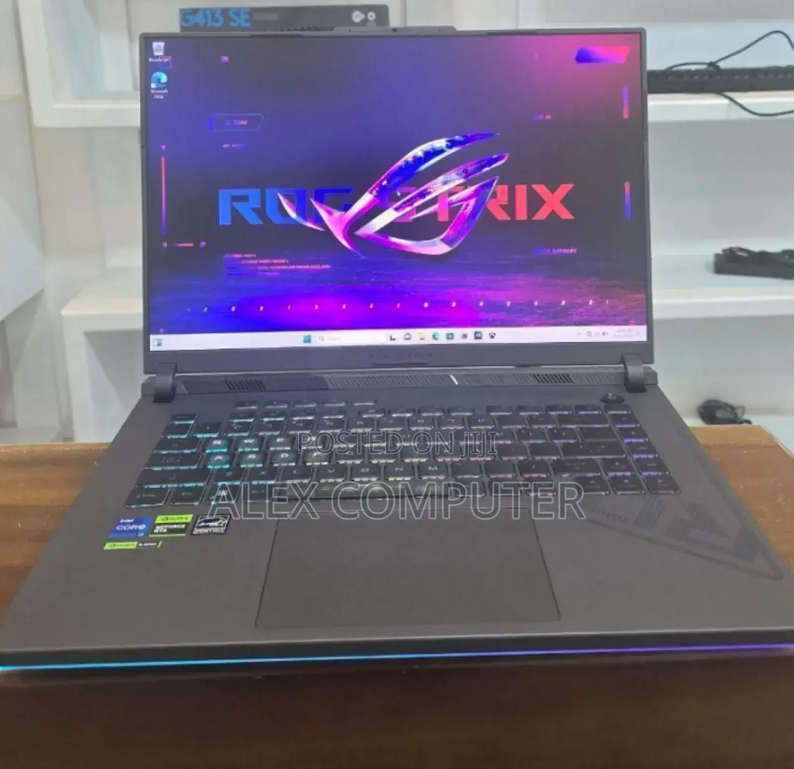New Laptop Asus ROG Strix G16 G614 16GB Intel Core I7 SSD 1T