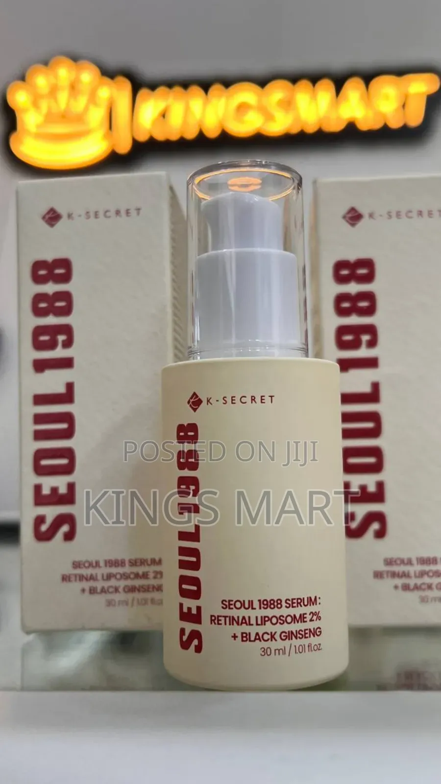 K-Secret Seoul 1988 Serum Retinal Liposome 2% +Black Ginseng