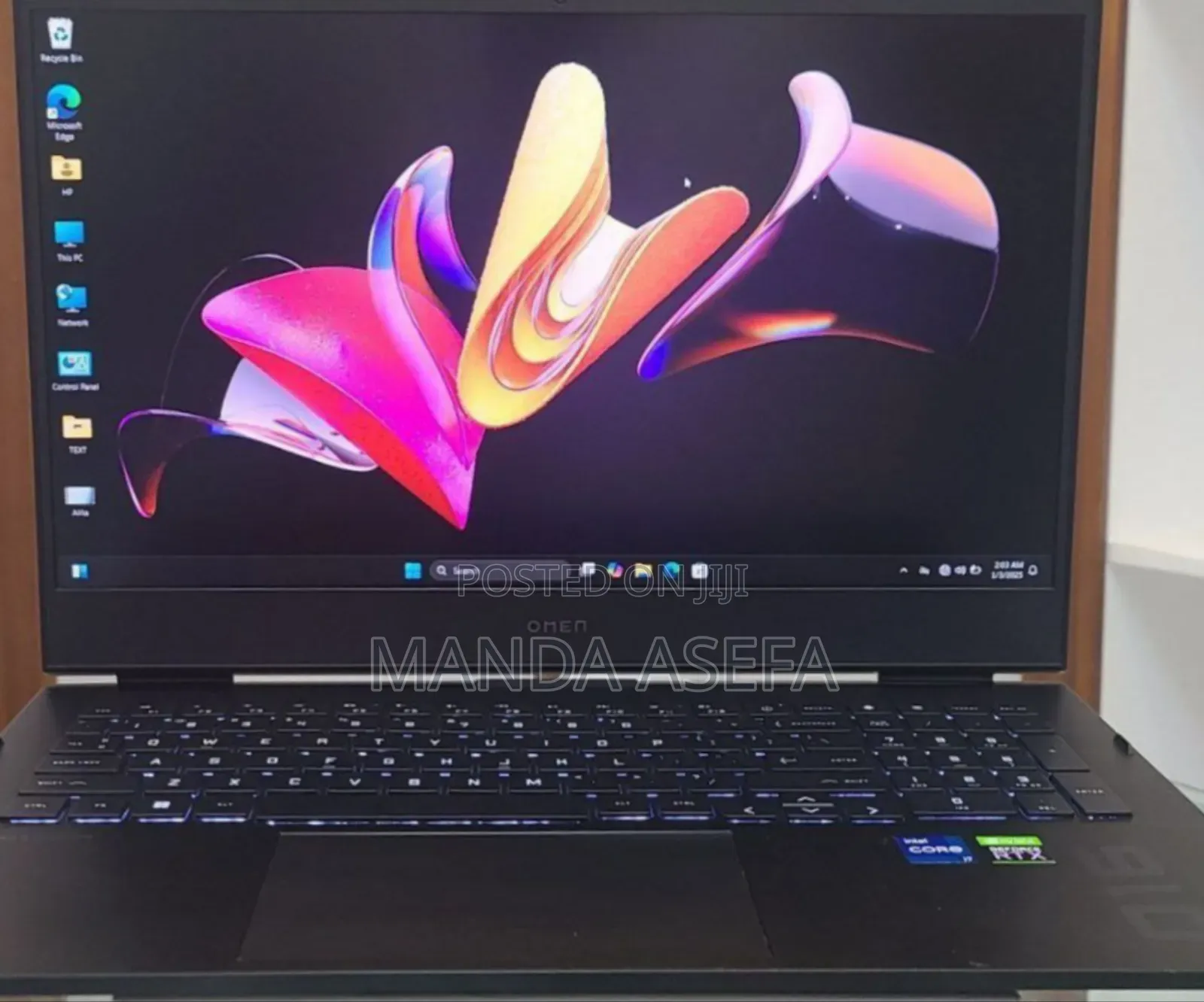 New Laptop HP Omen 16 16GB Intel Core I7 SSD 512GB