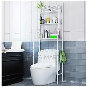 Photo - ዘመናዊ የቋሚ አይነት መታጠቢያ ቤት መደርደሪያ