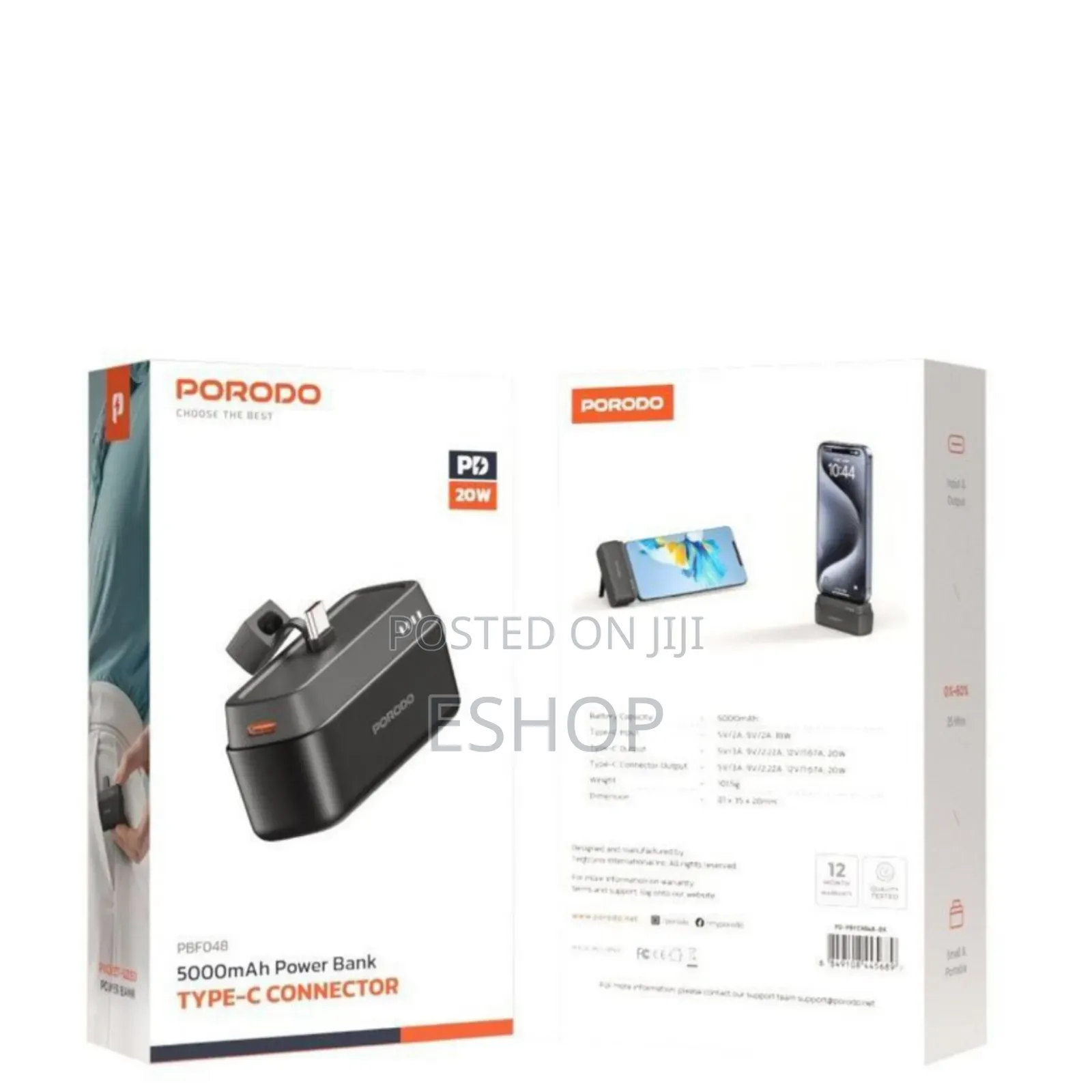 Porodo 5000mah – The Ultimate Mini Charger