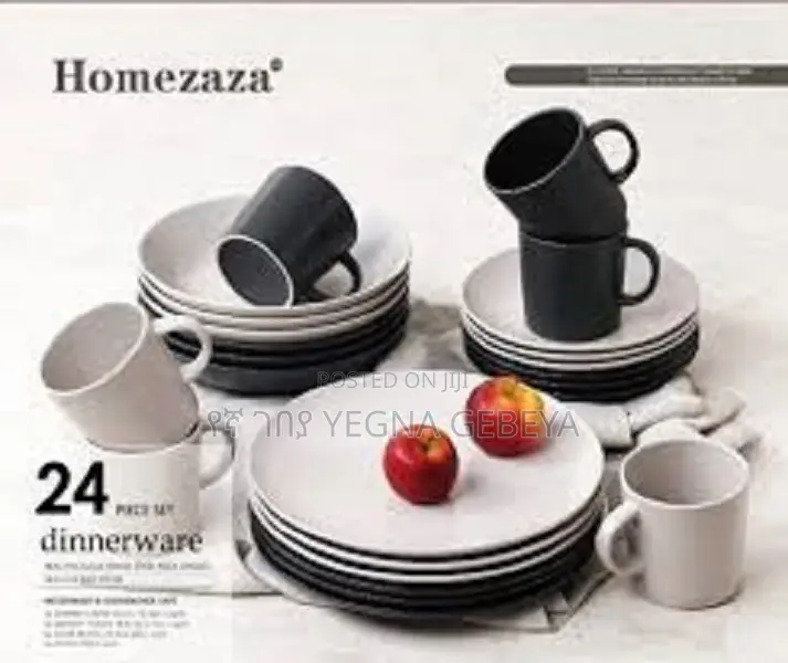 Homezaza 24-Piece Dinnerware Set – Elegant Dining